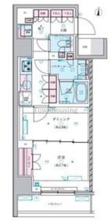 ジェノヴィア両国VIグリーンヴェールの物件間取画像